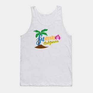 Summer California Surf Tank Top